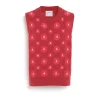 Women Barrie Poppy cashmere and cotton top