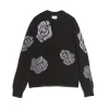 Barrie Roses round-neck cashmere jumper