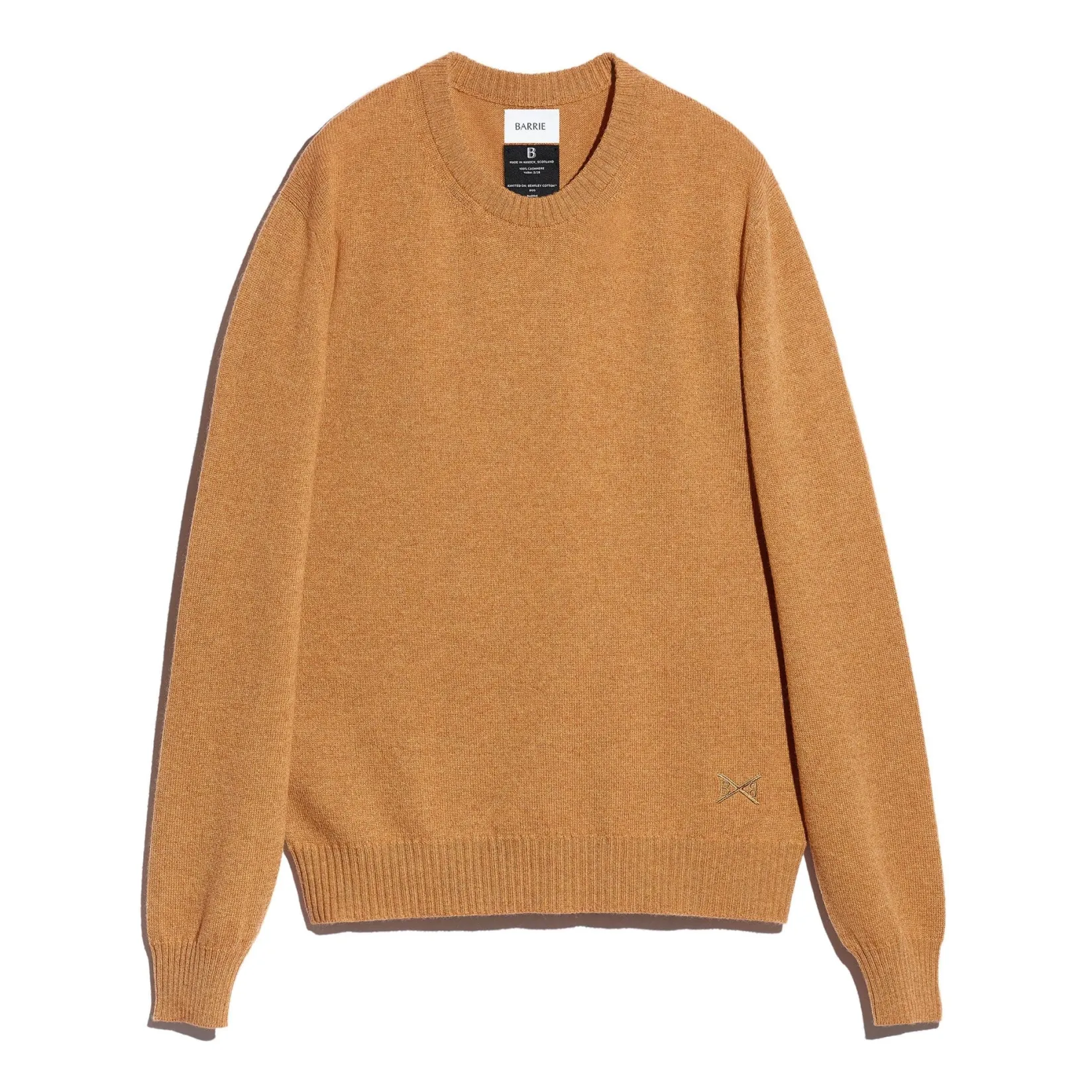 Barrie Round neck cashmere B Label jumper