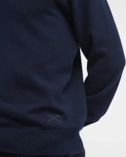 Barrie Round neck cashmere B Label pullover