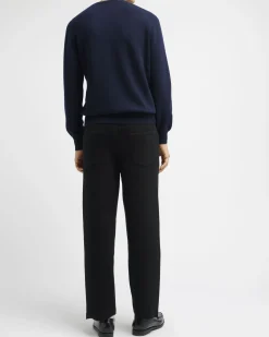 Barrie Round neck cashmere B Label pullover