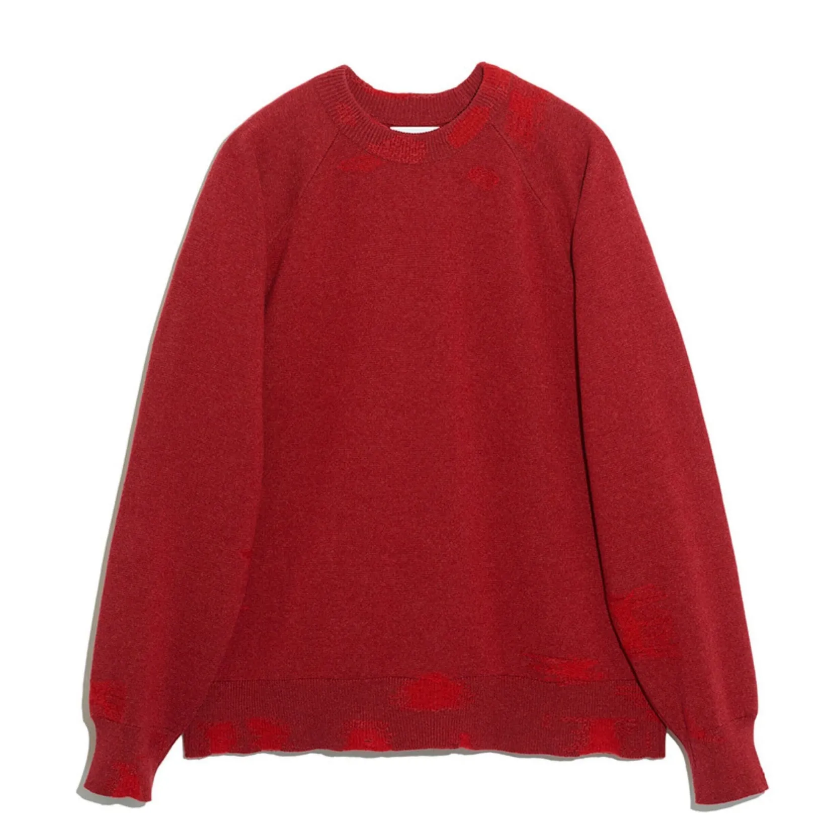 Barrie Round-neck cashmere, cotton and lambswool jumper