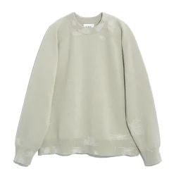 Barrie Round-neck cashmere, cotton and lambswool jumper