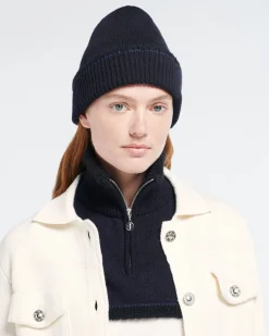 Women Barrie Shearling cashmere and alpaca collar