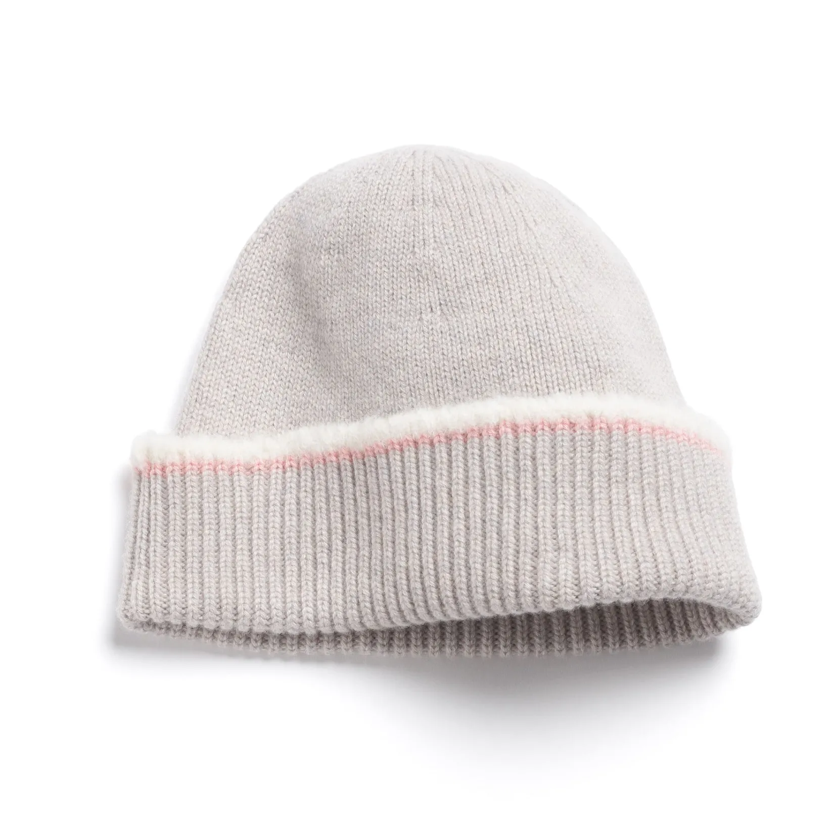 Women Barrie Shearling-effect cashmere beanie