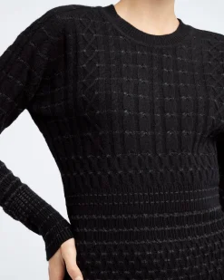 Women Barrie Short cashmere dress