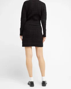 Women Barrie Short cashmere dress