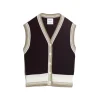 Women Barrie Sleeveless cashmere cardigan