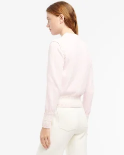 Women Barrie Sleeveless cashmere cardigan