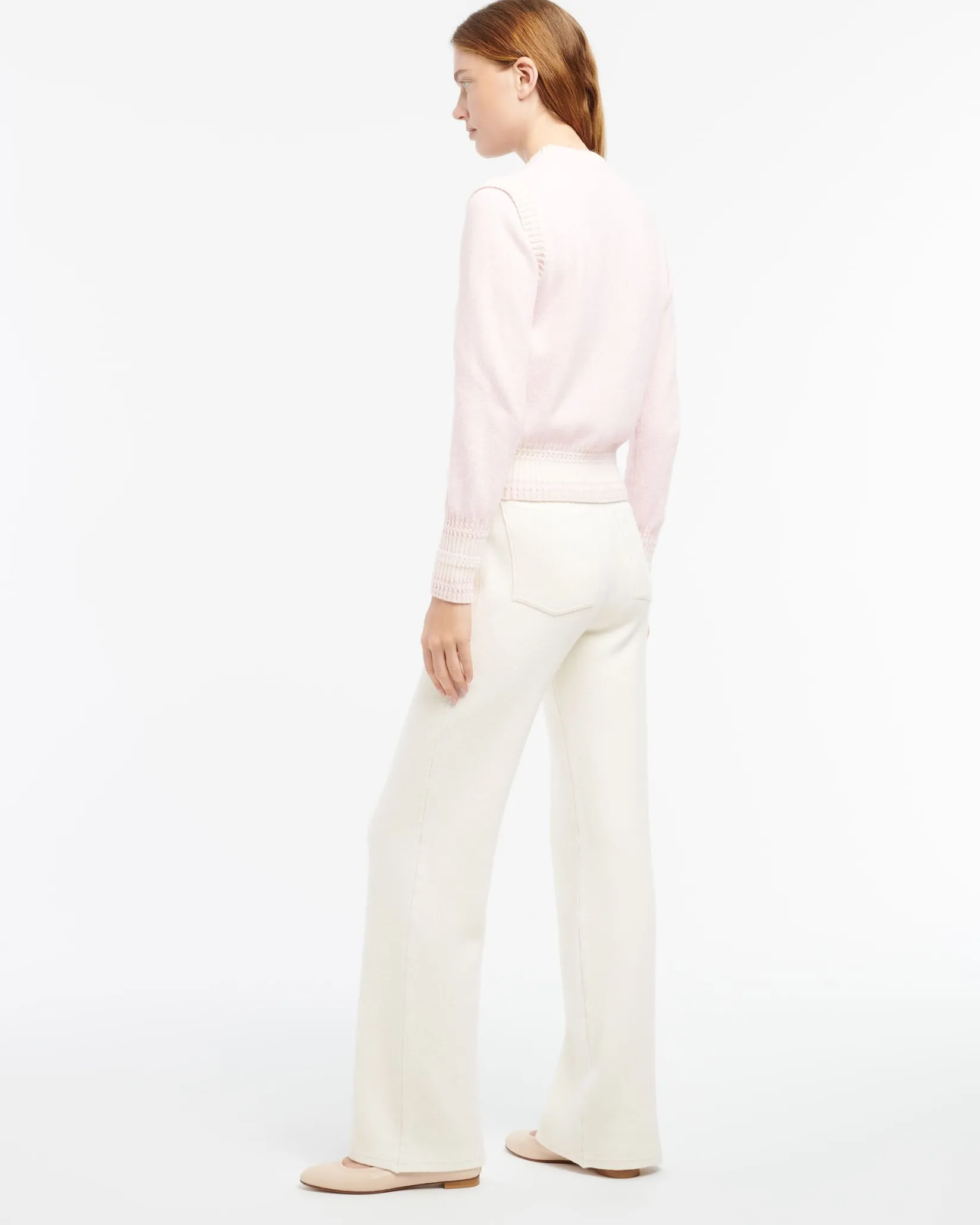 Women Barrie Sleeveless cashmere cardigan