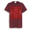 Women Barrie Sparkling T-Shirt with logo cashmere patch