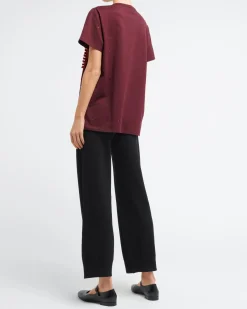 Women Barrie Sparkling T-Shirt with logo cashmere patch