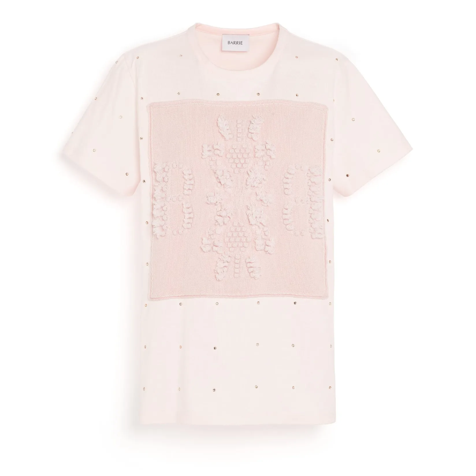 Women Barrie Sparkling T-Shirt with cashmere B logo patch