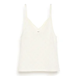 Women Barrie Strappy top in cashmere lace