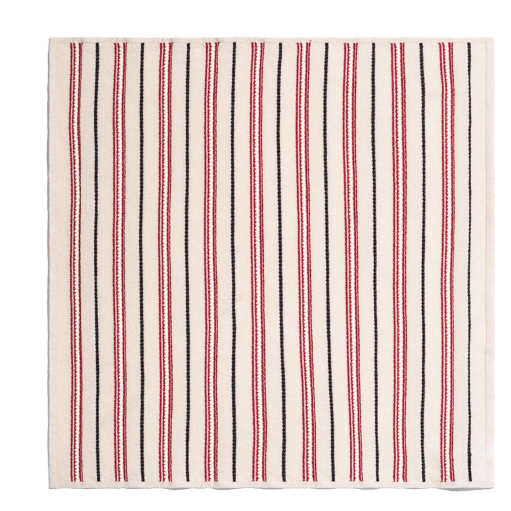 Women Barrie Striped cashmere and cotton foulard