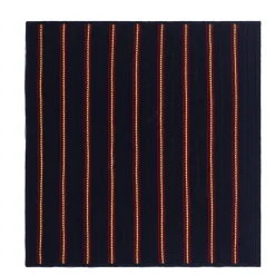 Women Barrie Striped cashmere and cotton foulard