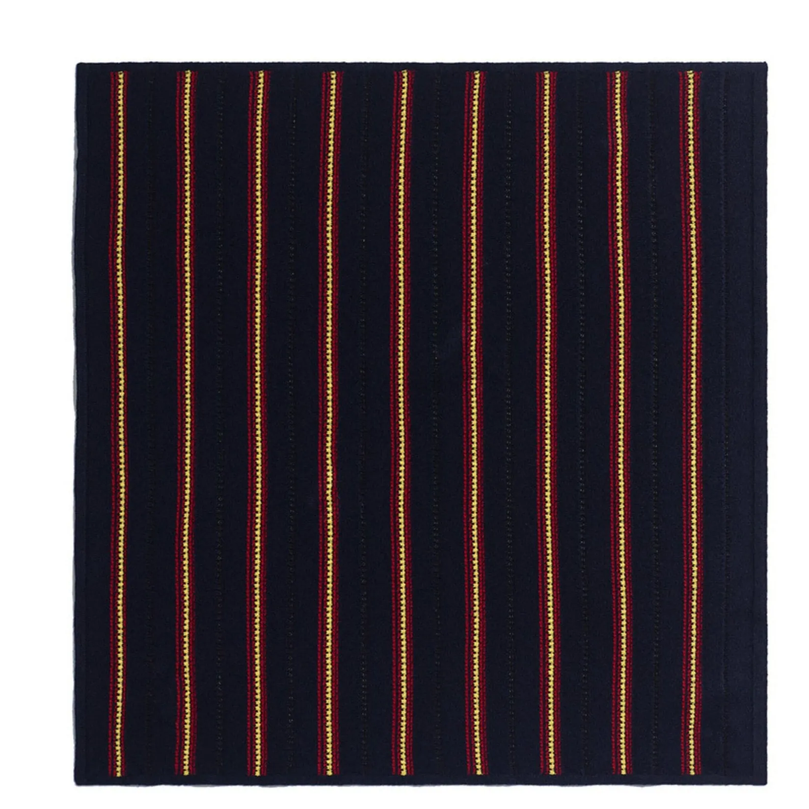 Women Barrie Striped cashmere and cotton foulard