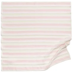 Women Barrie Striped cashmere and cotton scarf
