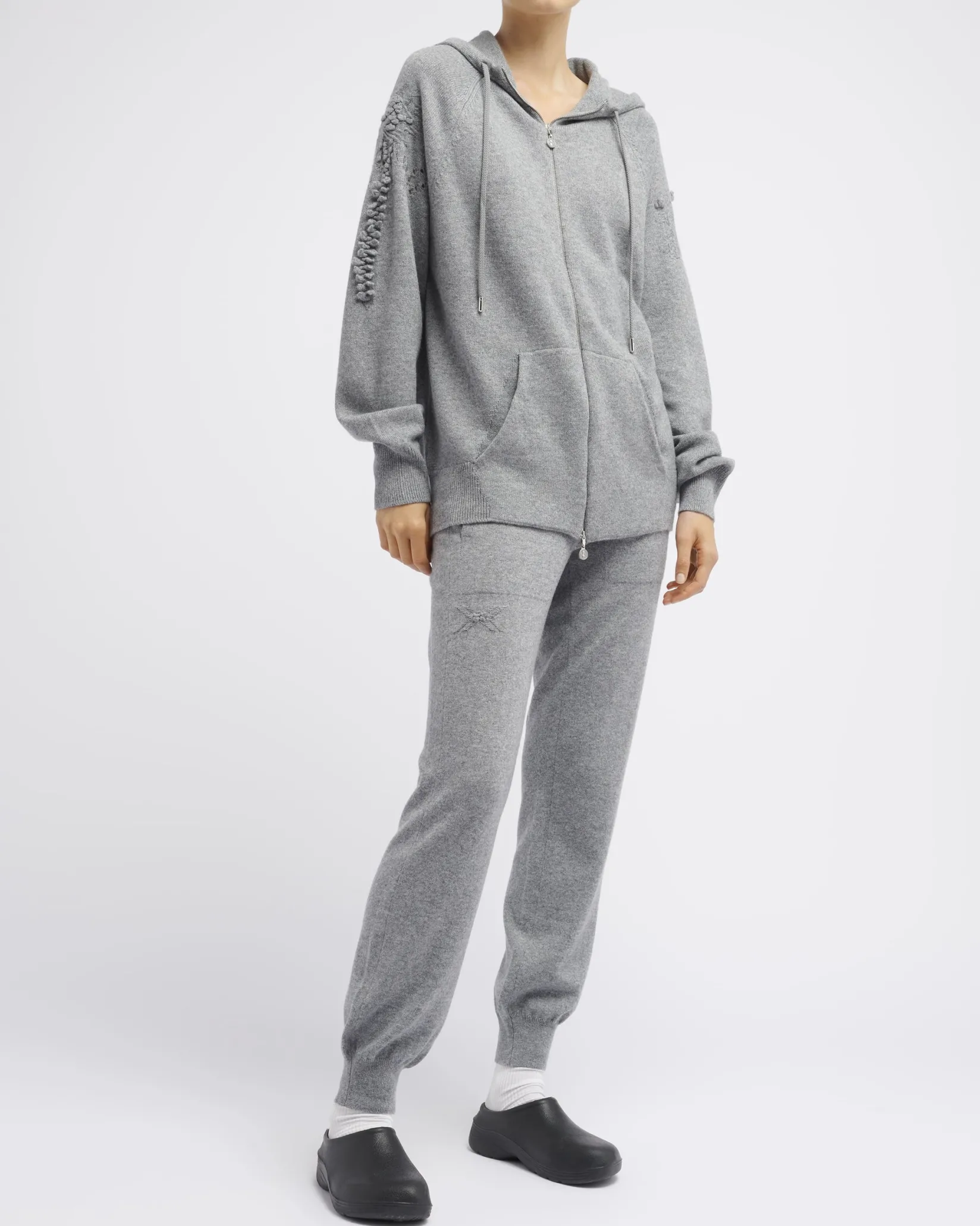 Women Barrie Timeless cashmere joggers