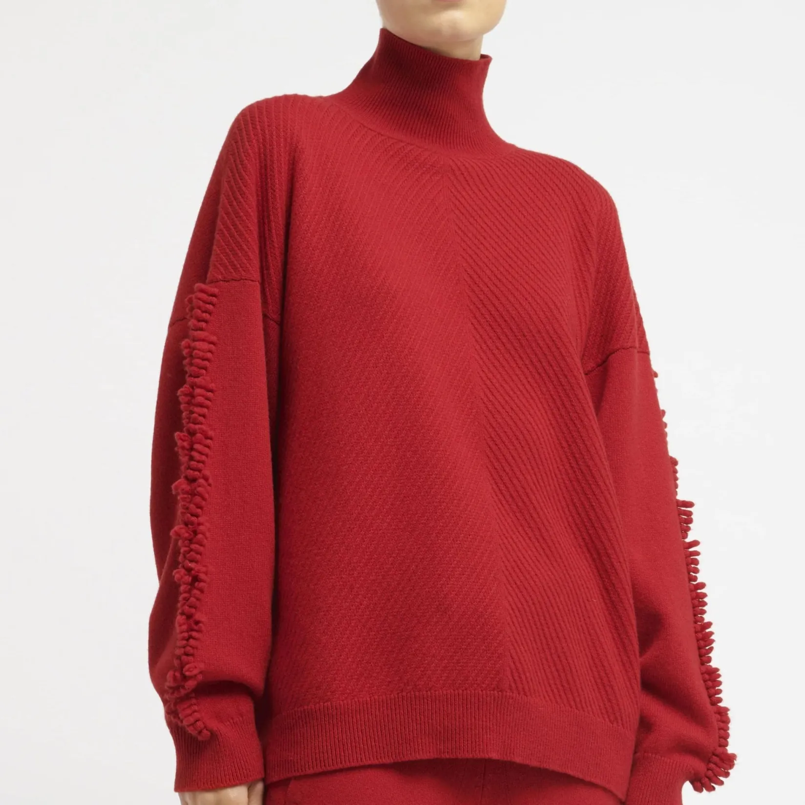 Women Barrie Timeless roll-neck cashmere jumper