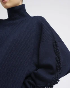 Women Barrie Timeless roll-neck cashmere jumper