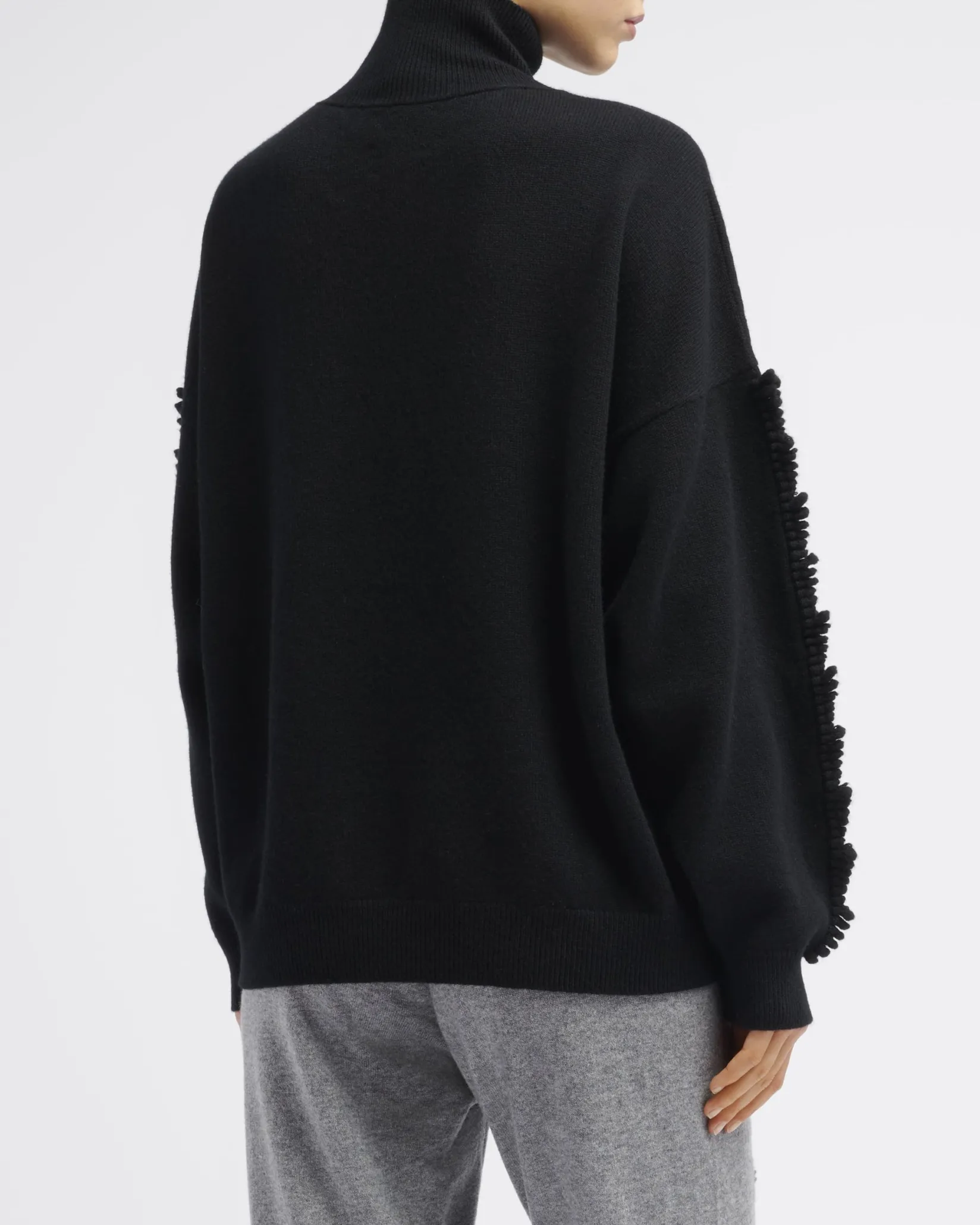Women Barrie Timeless roll-neck cashmere jumper