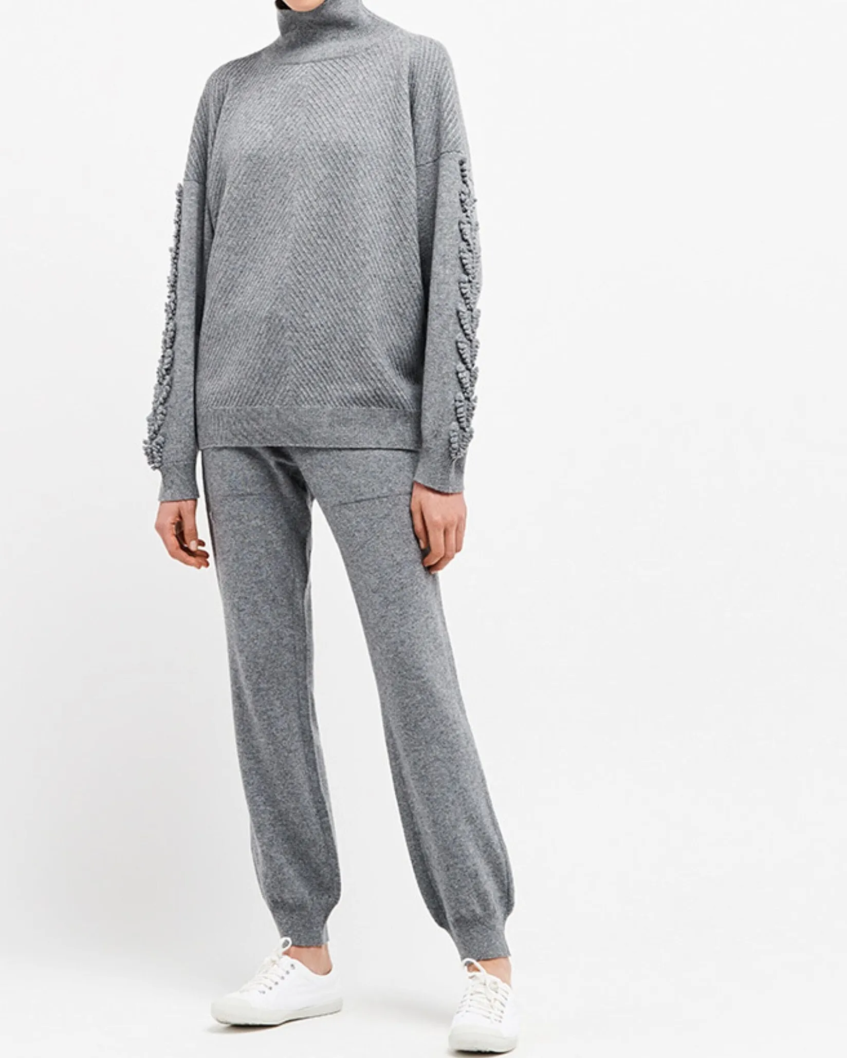 Women Barrie Timeless roll-neck cashmere jumper