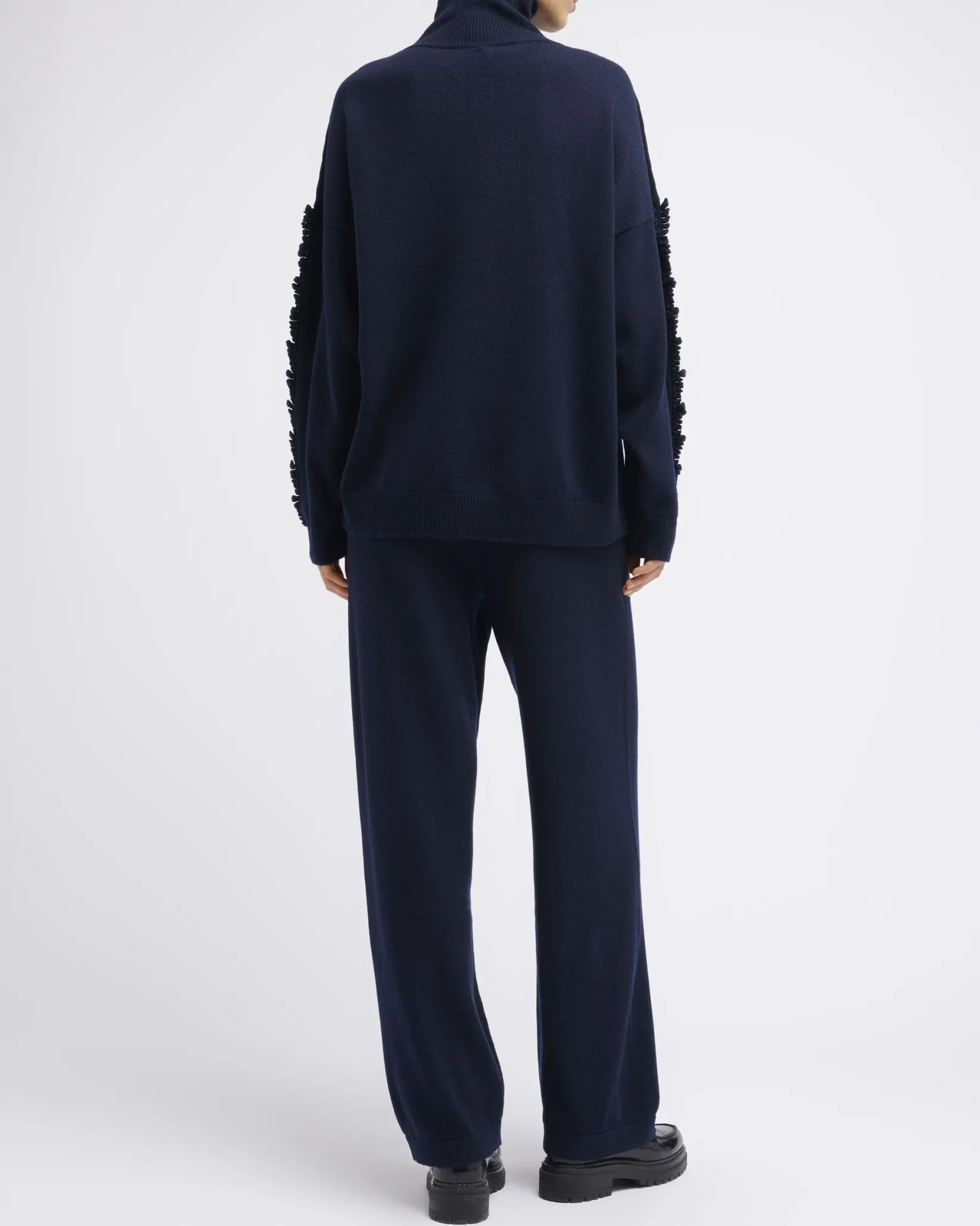 Women Barrie Timeless roll-neck cashmere jumper