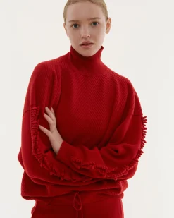 Women Barrie Timeless roll-neck cashmere jumper