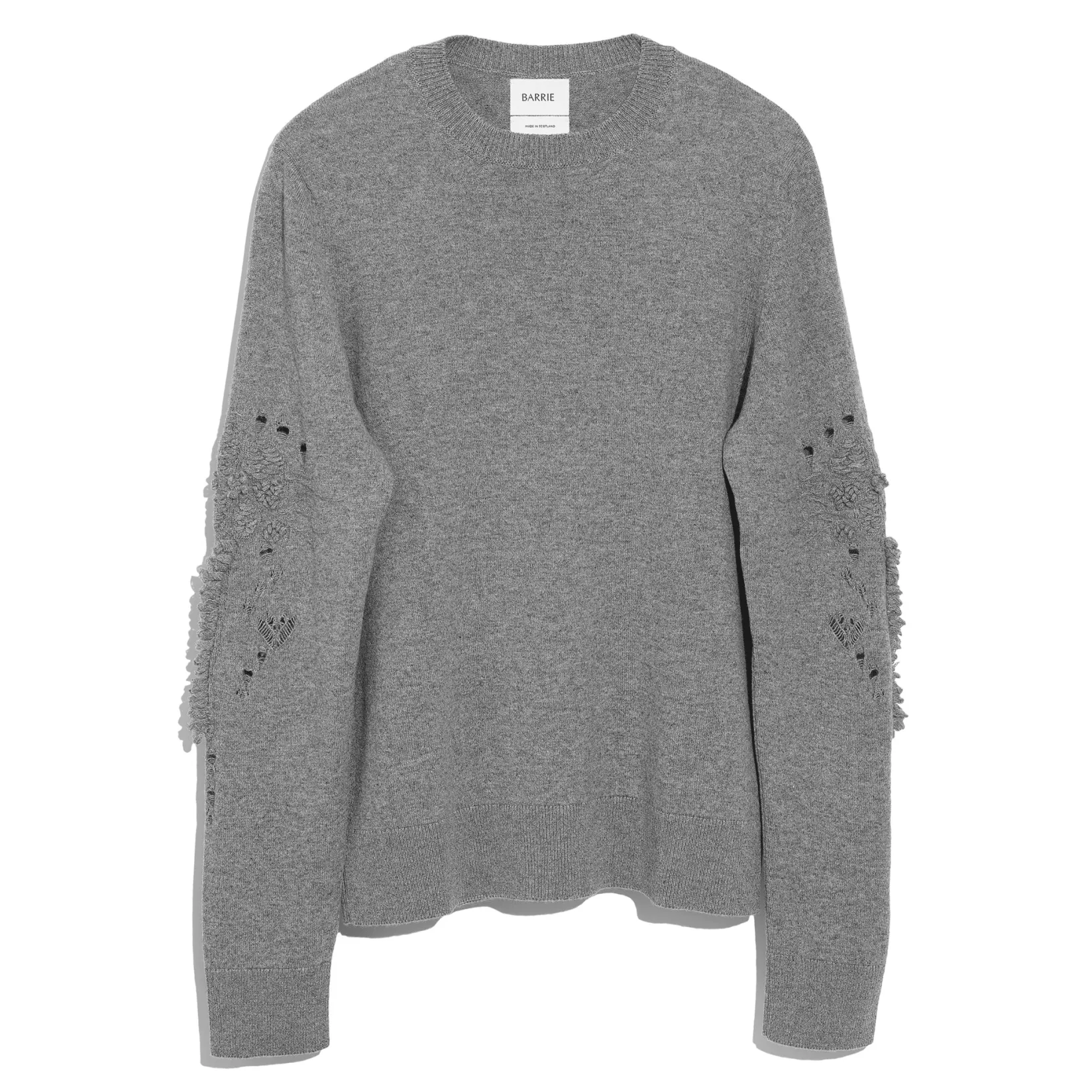 Women Barrie Timeless round-neck cashmere jumper