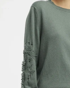 Women Barrie Timeless round-neck cashmere jumper