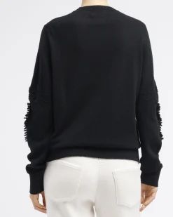 Women Barrie Timeless round-neck cashmere jumper