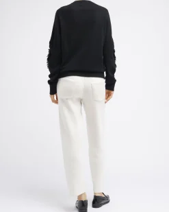 Women Barrie Timeless round-neck cashmere jumper