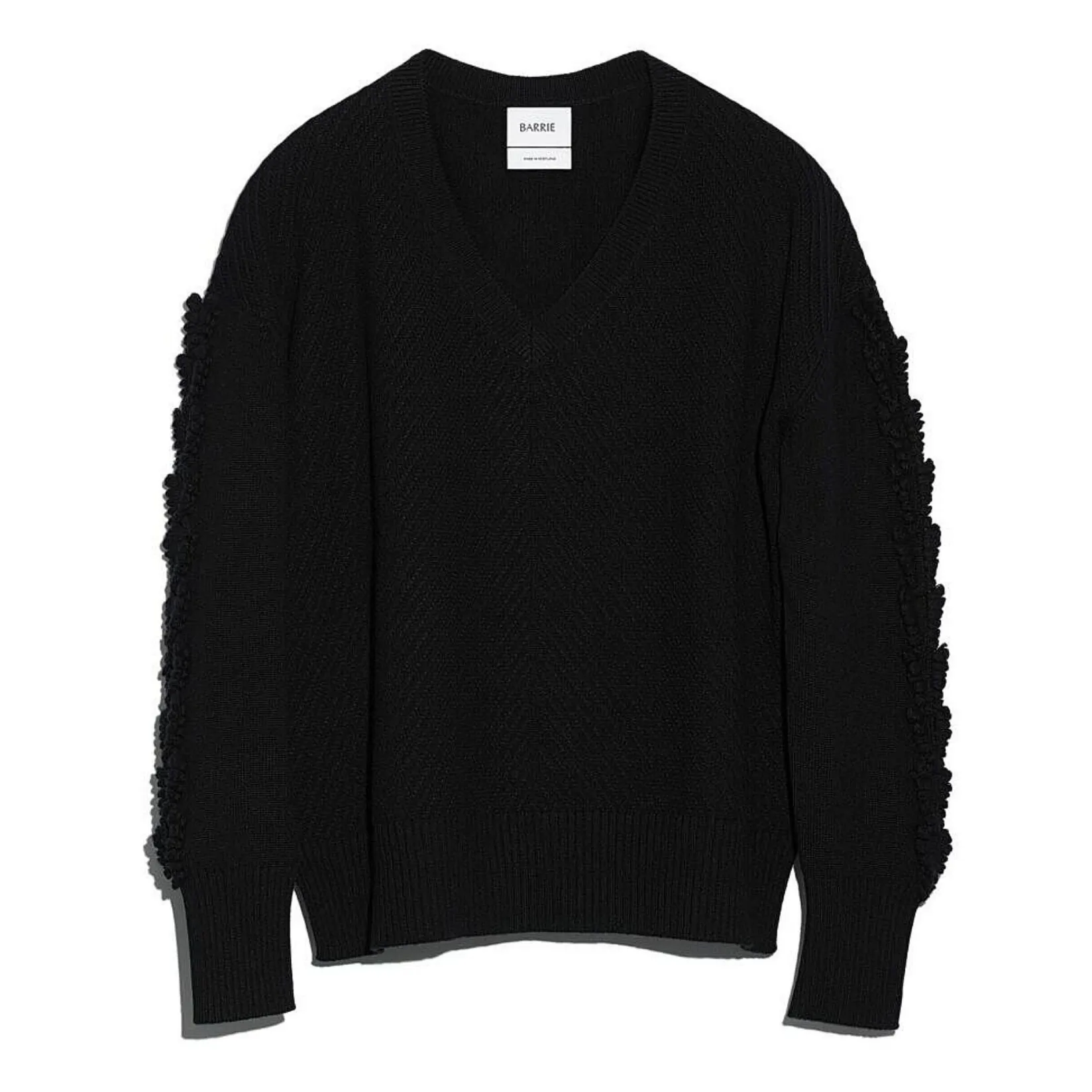 Women Barrie Timeless V-neck cashmere jumper