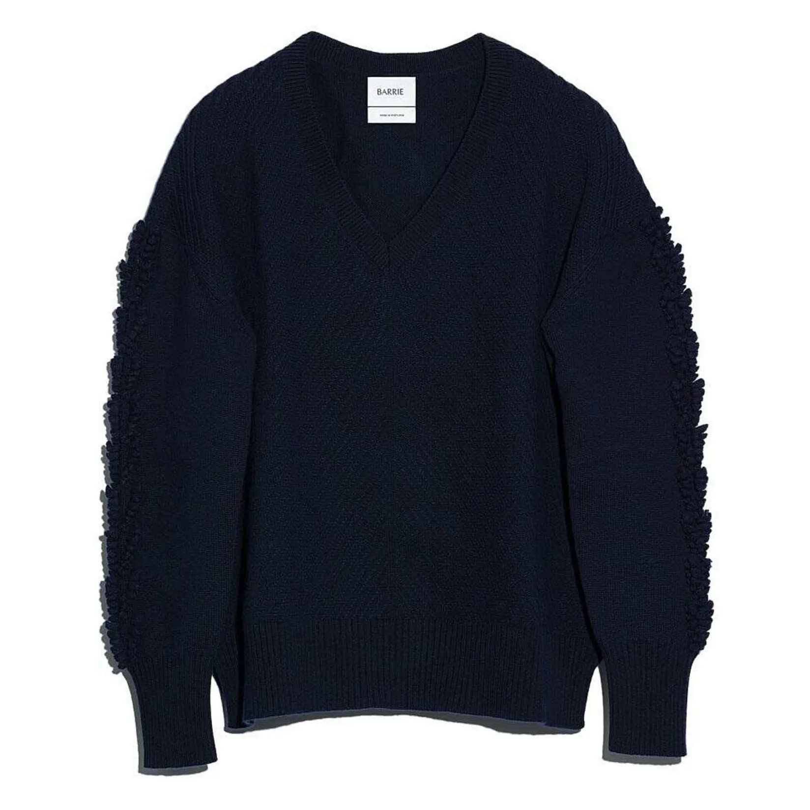 Women Barrie Timeless V-neck cashmere jumper