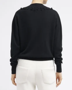 Women Barrie Timeless V-neck cashmere jumper