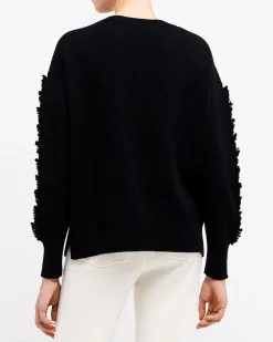 Women Barrie Timeless V-neck cashmere jumper