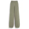 Women Barrie Timeless wide cashmere trousers