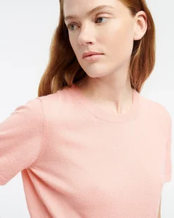 Women Barrie Top in cashmere and silk