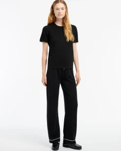 Women Barrie Top in cashmere and silk