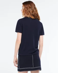 Women Barrie Top in cashmere and silk