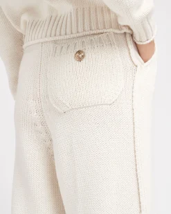 Women Barrie Trousers in chunky cashmere