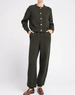 Women Barrie Trousers in chunky cashmere