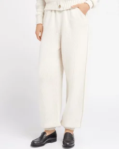 Women Barrie Trousers in chunky cashmere