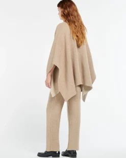 Women Barrie Trousers in chunky-knit cashmere