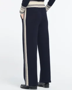 Women Barrie Trousers in marled cashmere