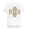 Women Barrie T-shirt with logo cashmere patch