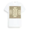 Women Barrie T-shirt with logo cashmere patch