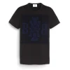Women Barrie T-shirt with logo cashmere patch
