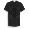 Women Barrie T-shirt with logo cashmere patch